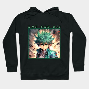 Izuku Midoriya - One for all Hoodie